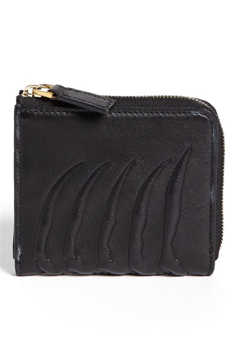 mcqueen wallet|alexander mcqueen rib cage wallet.